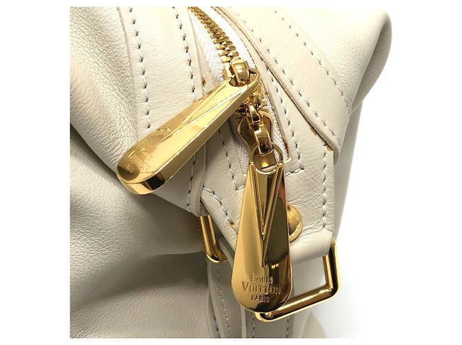 Borsa Boston in pelle Louis Vuitton Bianco - vista 6