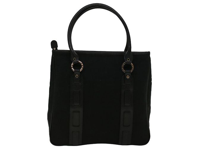 Bulgari Bvlgari Vintage Canvas Nero - vista 2