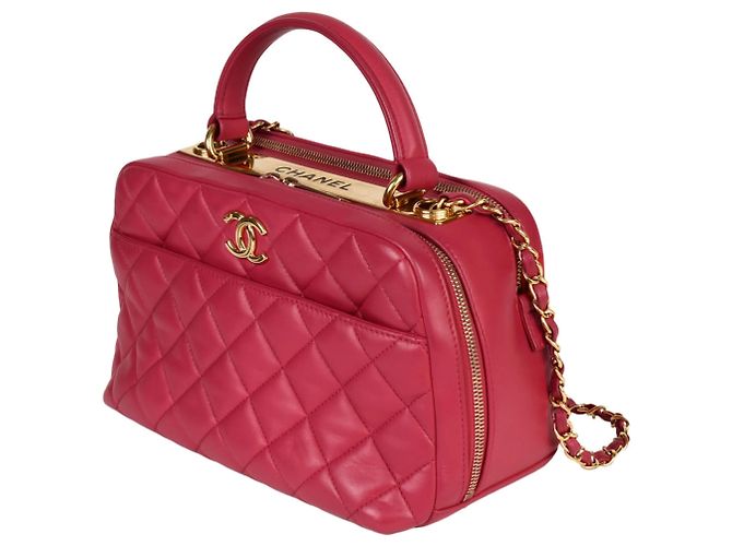 CHANEL Matelasse Coco Mark 2way Bowling Bag No. 23 Rosa - vista 2