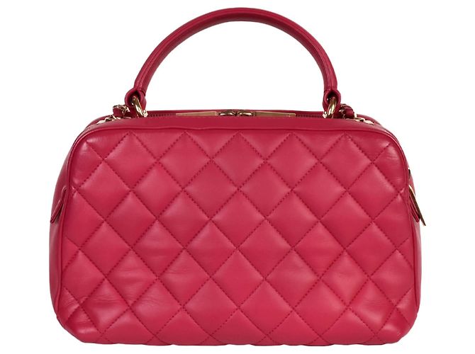 CHANEL Matelasse Coco Mark 2way Bowling Bag No. 23 Rosa - vista 3