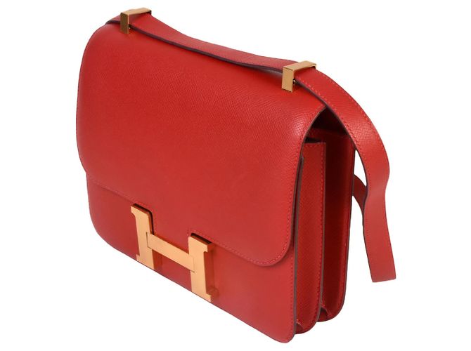 Hermès Hermes Constance Schultertasche in Rot - Ansicht 2