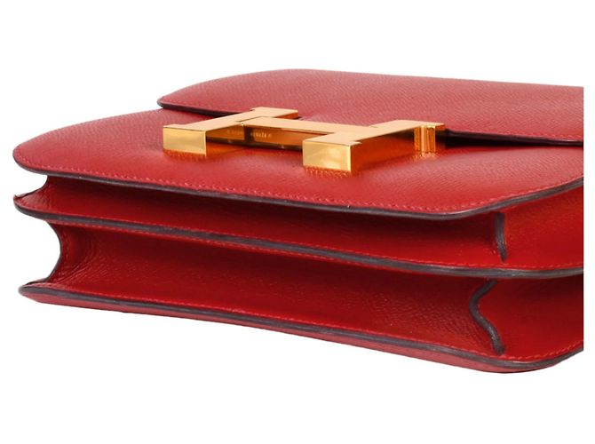 Hermès Hermes Constance Schultertasche in Rot - Ansicht 4