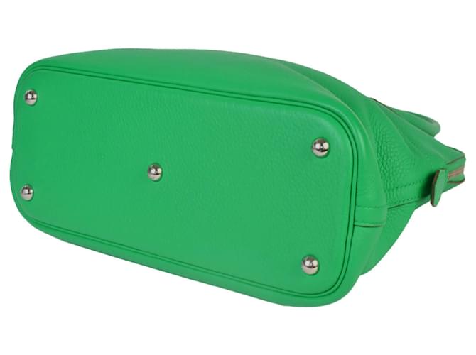 Hermès Borsa Hermes Bolide 31 Verde - vista 4