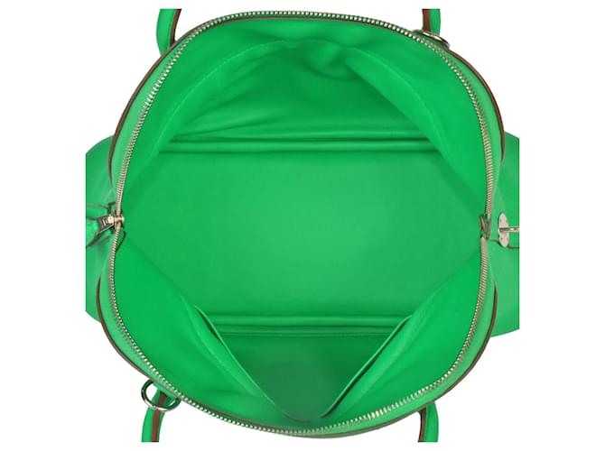 Hermès Borsa Hermes Bolide 31 Verde - vista 5