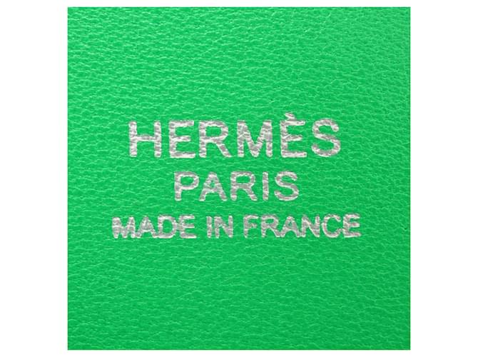 Hermès Borsa Hermes Bolide 31 Verde - vista 6
