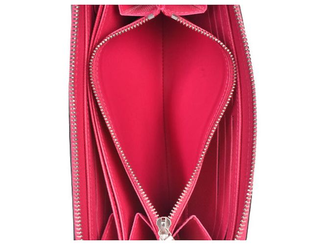 Portafoglio Louis Vuitton Zippy Epi Rose Pondicherry Rosa - vista 4