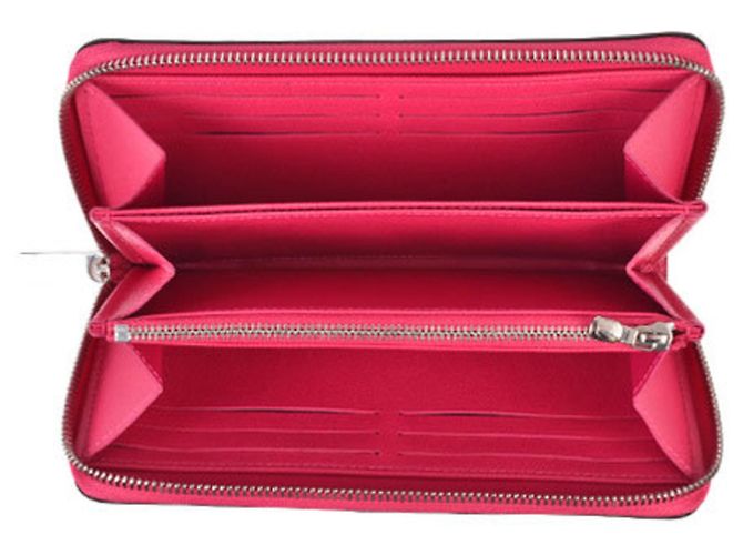Portafoglio Louis Vuitton Zippy Epi Rose Pondicherry Rosa - vista 5