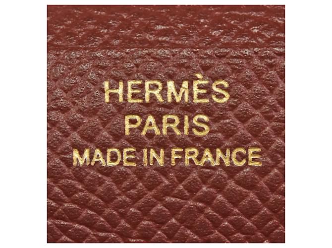 Hermès Bearn Long Wallet Rot - Ansicht 5