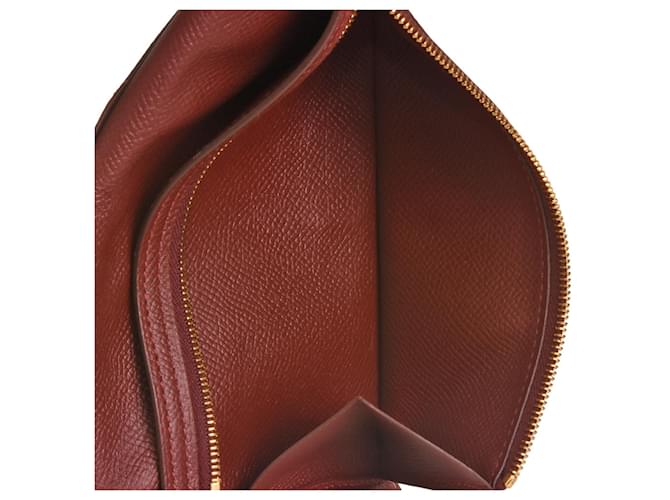 Hermès Bearn Long Wallet Rot - Ansicht 6