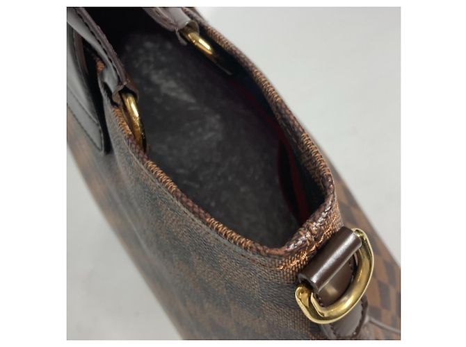 Borsa Louis Vuitton Damier Cabas Roseberry Marrone Damier ebene - vista 9