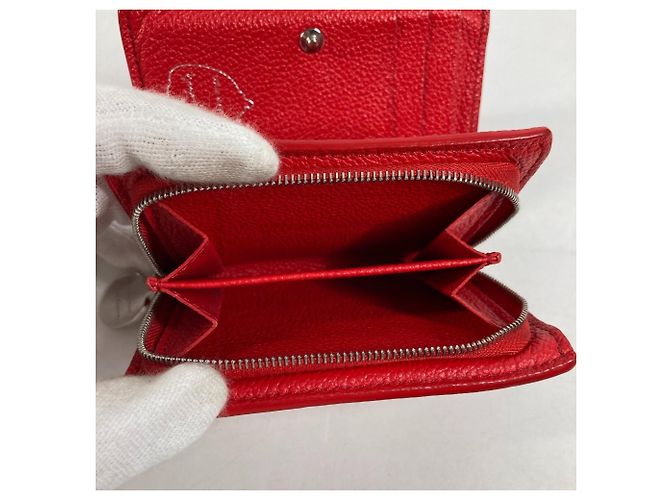 Louis Vuitton Yayoi Kusama Bi-Fold Wallet Weiß Rot - Ansicht 10