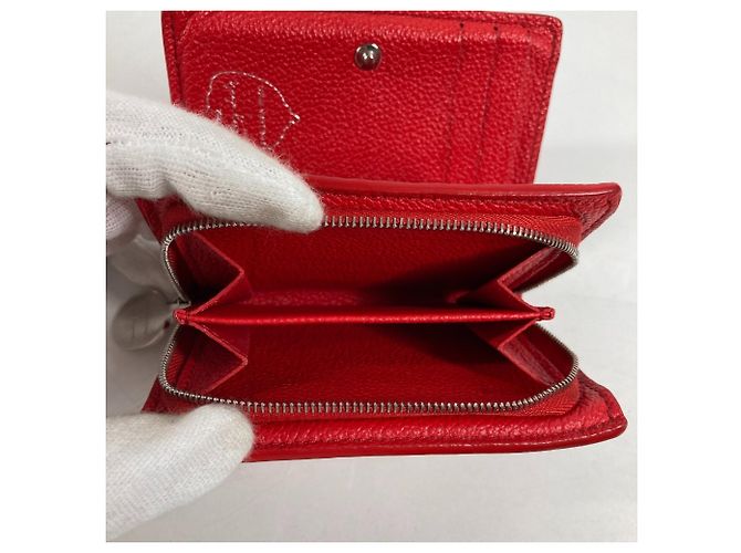 Louis Vuitton Yayoi Kusama Bi-Fold Wallet Weiß Rot - Ansicht 11