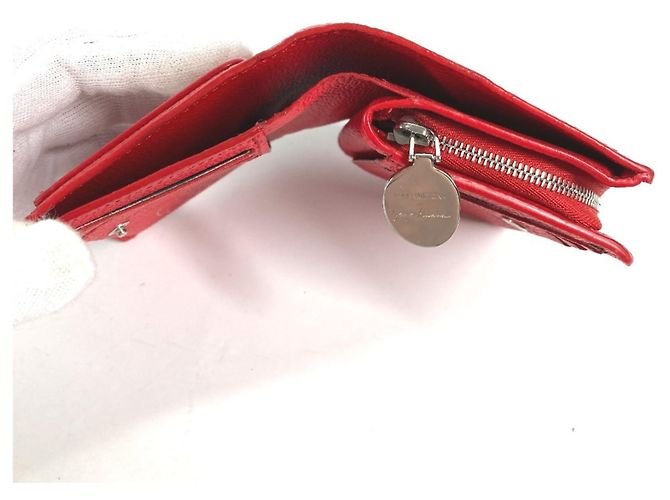 Louis Vuitton Yayoi Kusama Bi-Fold Wallet Weiß Rot - Ansicht 12