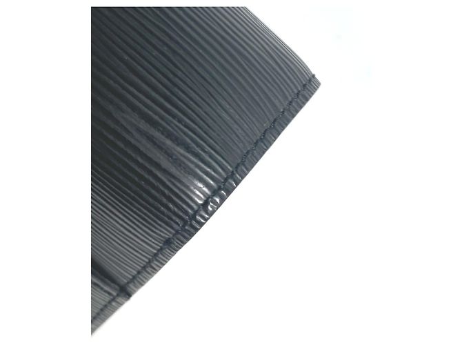 Borsa Louis Vuitton Epi Serviette Ambassador Nero - vista 11