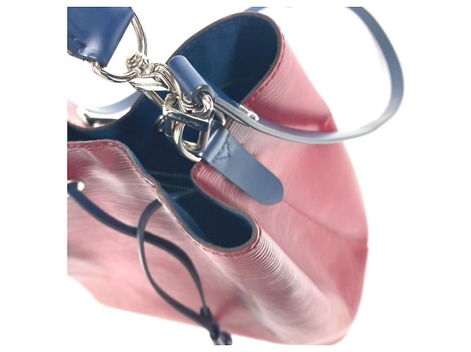 Néonoé Borsa Louis Vuitton M55303 Epi NeoNoe Blu Bordò - vista 10