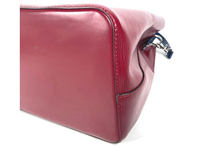 Néonoé Borsa Louis Vuitton M55303 Epi NeoNoe Blu Bordò - vista 5