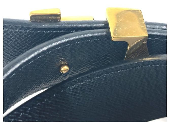 Louis Vuitton Monogram Santur Gürtel mit LV Initialen Schnalle Braun Monogramm - Ansicht 5