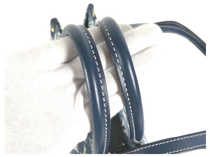 Bolsa Louis Vuitton Monogram Denim Jacquard On the Go MM Branco Azul - vista 7