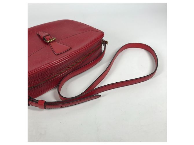 Borsa a tracolla Louis Vuitton Epi Jone Fille Rosso - vista 12