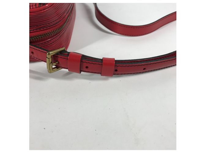 Borsa a tracolla Louis Vuitton Epi Jone Fille Rosso - vista 13