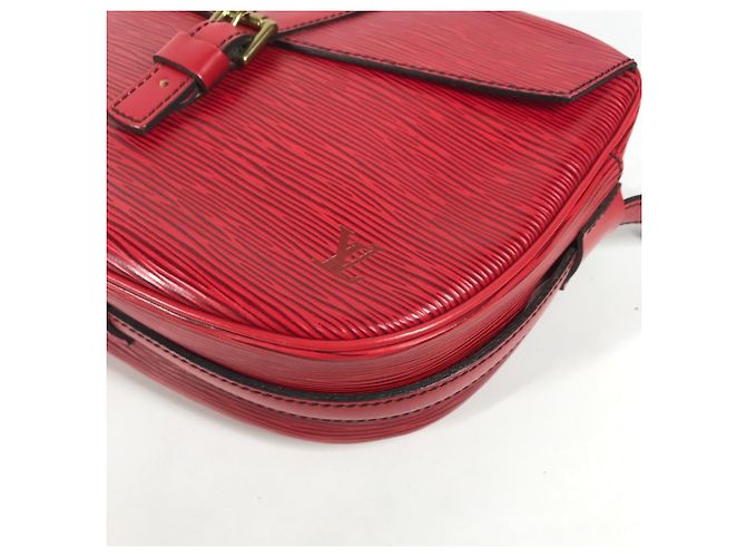 Borsa a tracolla Louis Vuitton Epi Jone Fille Rosso - vista 5