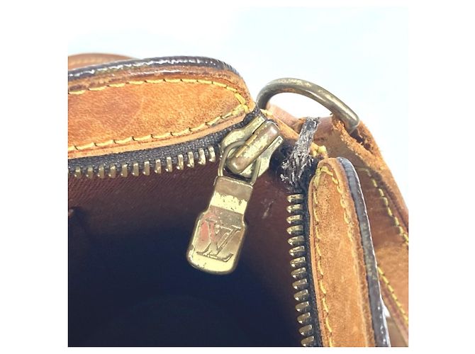 Borsa a tracolla Louis Vuitton Monogram Drouot Pochette Marrone Monogramma - vista 10