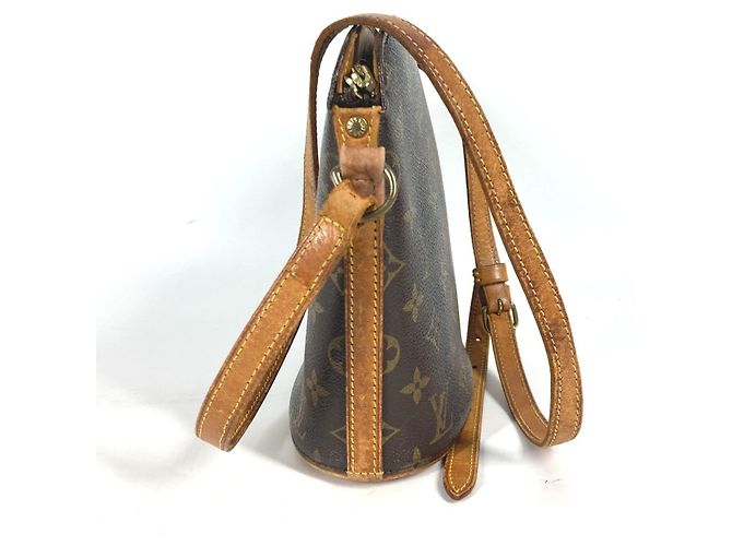 Borsa a tracolla Louis Vuitton Monogram Drouot Pochette Marrone Monogramma - vista 2