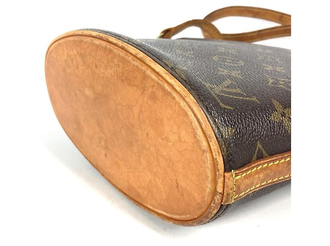 Borsa a tracolla Louis Vuitton Monogram Drouot Pochette Marrone Monogramma - vista 5