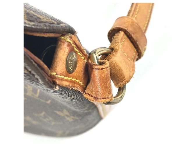Borsa a tracolla Louis Vuitton Monogram Drouot Pochette Marrone Monogramma - vista 8