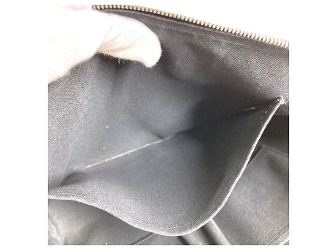 Borsa Port Document Jour Louis Vuitton Damier Graphite Nero - vista 16