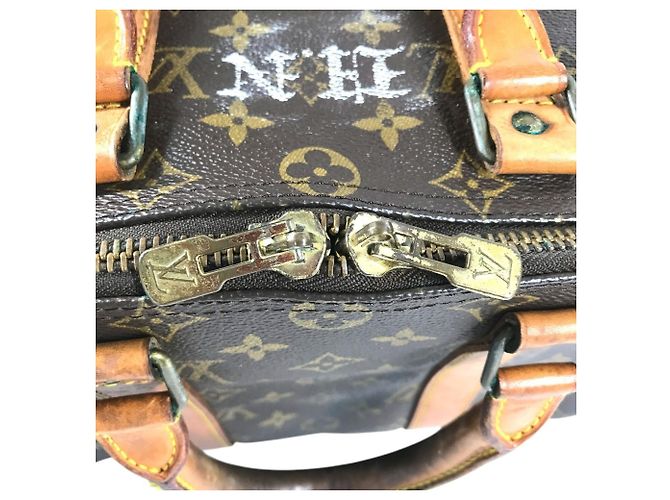 Louis Vuitton Monogram Keepall 45 Tasche Braun Monogramm - Ansicht 15