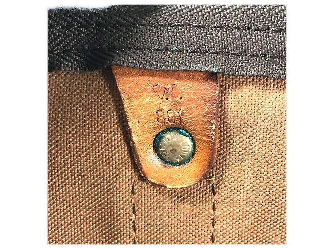 Louis Vuitton Monogram Keepall 45 Tasche Braun Monogramm - Ansicht 17
