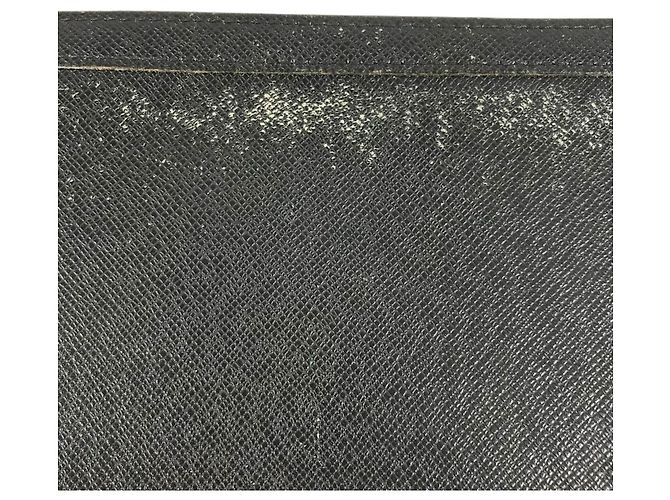 Louis Vuitton Taiga Pochette Voyage Second Bag Schwarz Grau - Ansicht 10