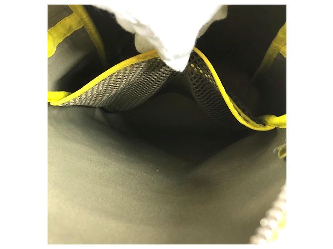 Borsa a tracolla Louis Vuitton Damier Geant Weatherly Giallo - vista 10