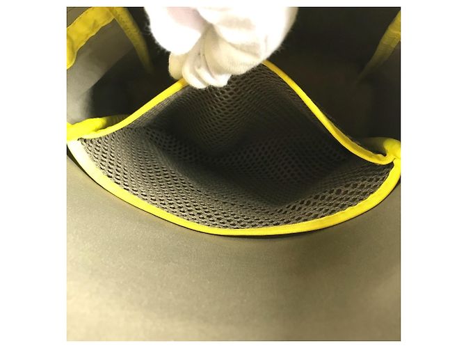 Borsa a tracolla Louis Vuitton Damier Geant Weatherly Giallo - vista 11