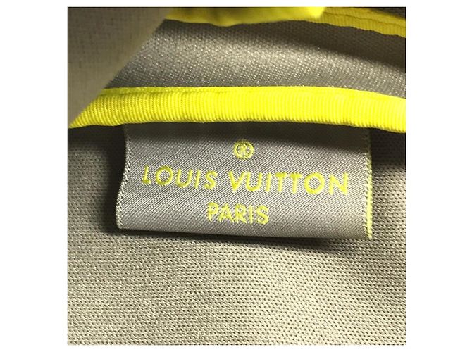 Borsa a tracolla Louis Vuitton Damier Geant Weatherly Giallo - vista 16