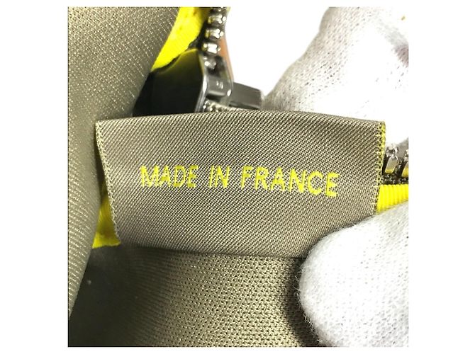 Borsa a tracolla Louis Vuitton Damier Geant Weatherly Giallo - vista 17