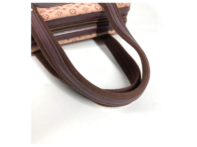 Borsa Louis Vuitton Monogram Mini Josephine PM Rosso Fuschia - vista 11