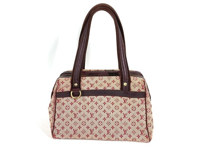 Borsa Louis Vuitton Monogram Mini Josephine PM Rosso Fuschia - vista 2