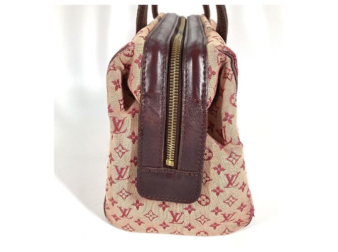 Borsa Louis Vuitton Monogram Mini Josephine PM Rosso Fuschia - vista 3