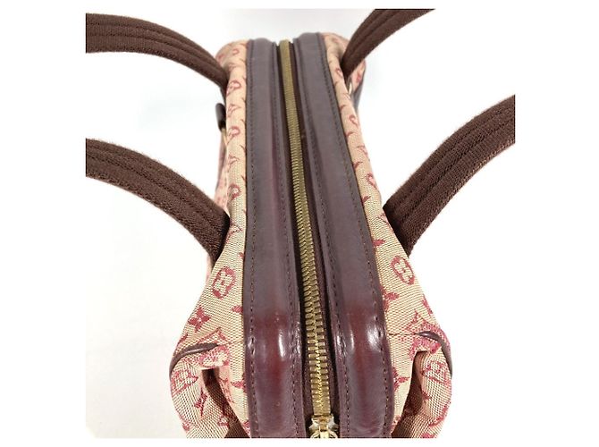 Borsa Louis Vuitton Monogram Mini Josephine PM Rosso Fuschia - vista 5
