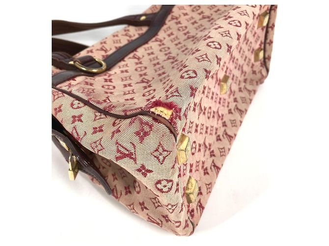 Borsa Louis Vuitton Monogram Mini Josephine PM Rosso Fuschia - vista 6