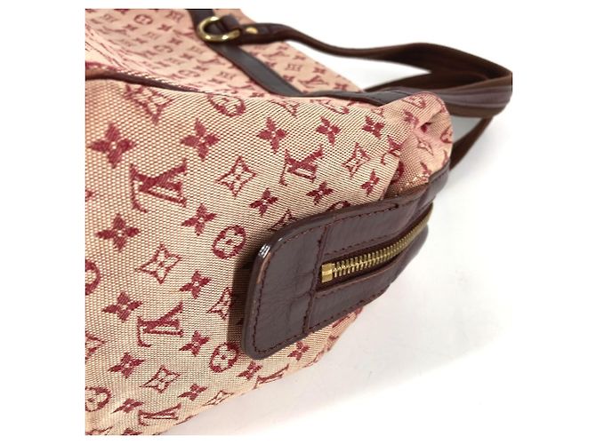 Borsa Louis Vuitton Monogram Mini Josephine PM Rosso Fuschia - vista 9