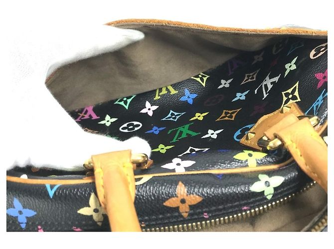 Borsa Louis Vuitton Monogram Multicolor Trouville Nero Multicolore - Ansicht 10