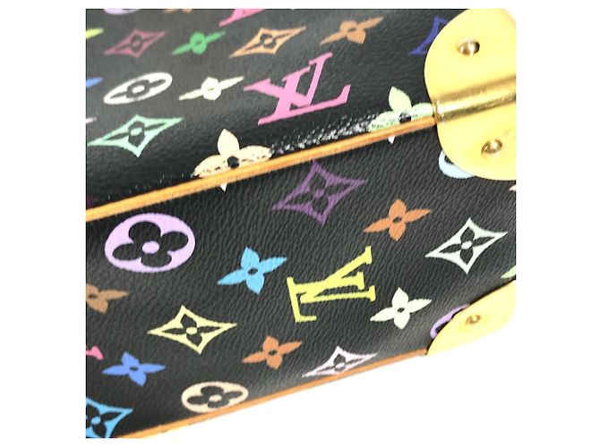 Borsa Louis Vuitton Monogram Multicolor Trouville Nero Multicolore - Ansicht 13