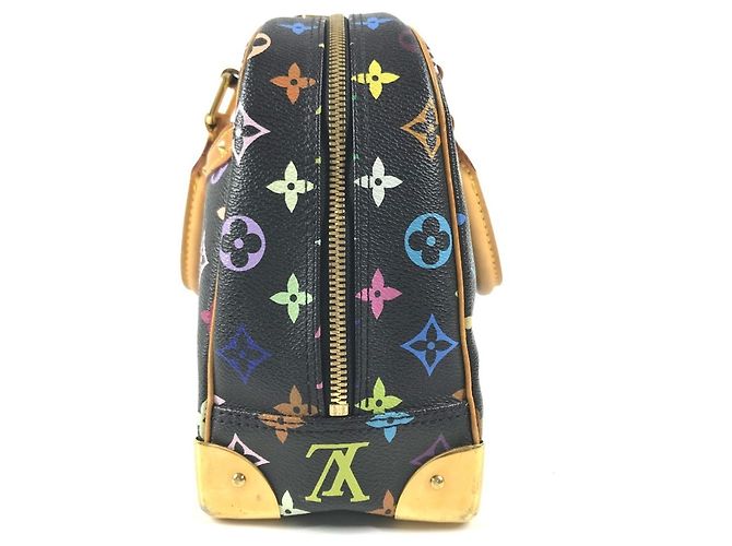 Borsa Louis Vuitton Monogram Multicolor Trouville Nero Multicolore - Ansicht 2