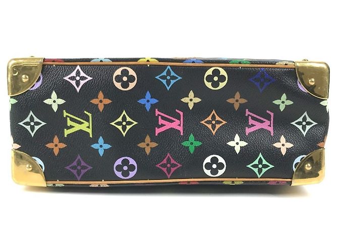 Borsa Louis Vuitton Monogram Multicolor Trouville Nero Multicolore - Ansicht 4