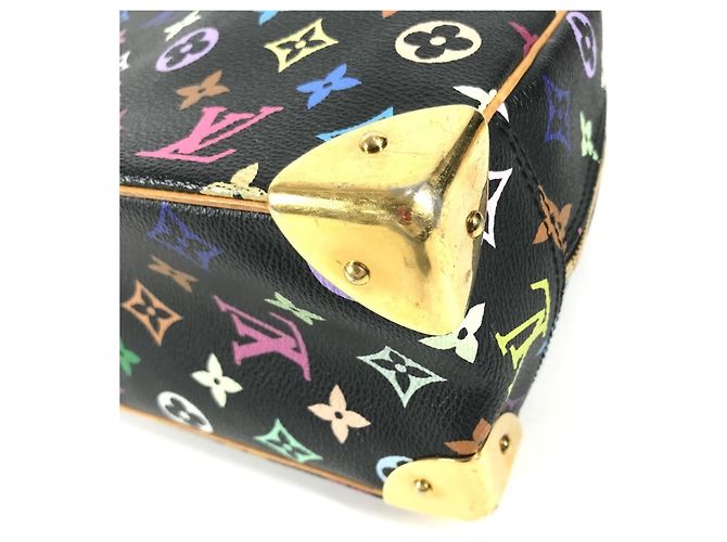 Borsa Louis Vuitton Monogram Multicolor Trouville Nero Multicolore - Ansicht 5