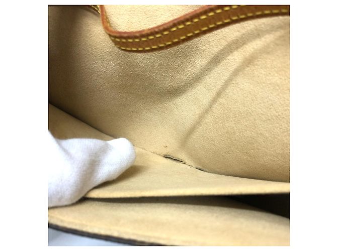 Borsa Pochette Twin GM Monogramma Louis Vuitton Marrone - vista 13