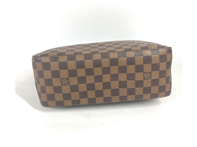 Borsa a tracolla Louis Vuitton Damier Looping GM Marrone Damier ebene - vista 4